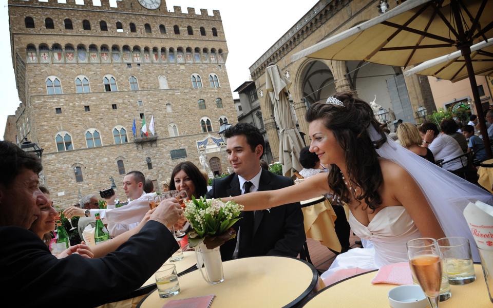 Un matrimonio intimo a Firenze