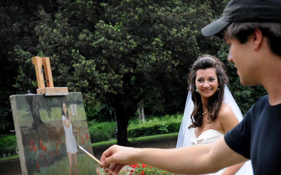 Un matrimonio intimo a Firenze